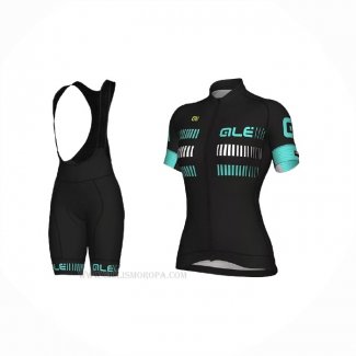 2021 Ropa Ciclismo Mujer ALE Azul Claro Mangas Corta y Culotte Corto(5) (1)